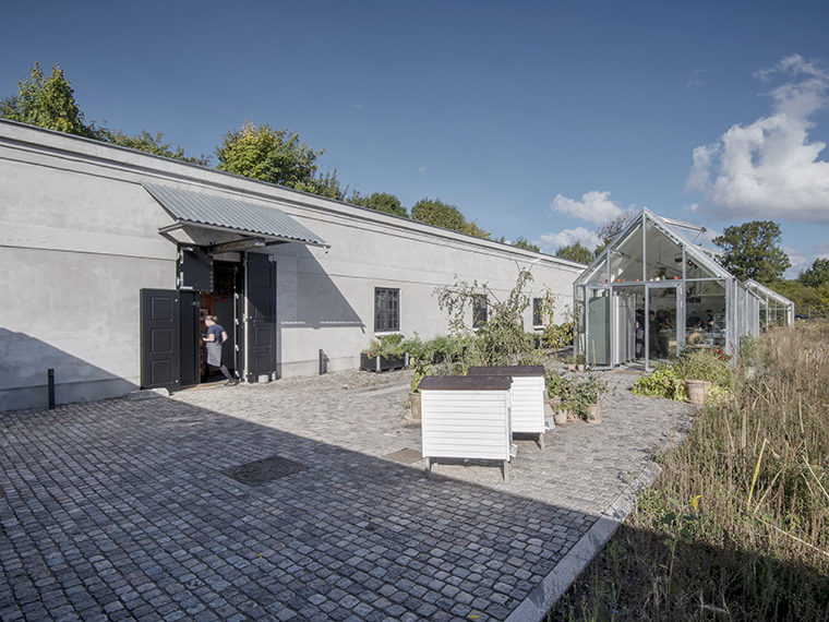 The Naval Mine Warehouse NOMA Copenhagen after rebuilding Elgaard Architecture