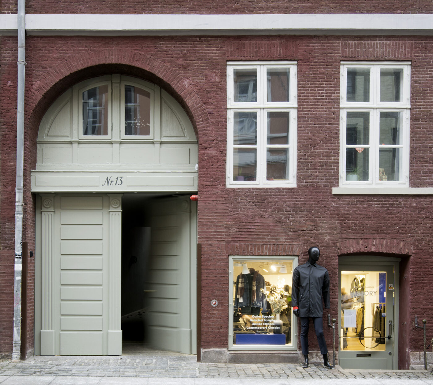 Studiestræde 13 facade after restoration Elgaard Architecture
