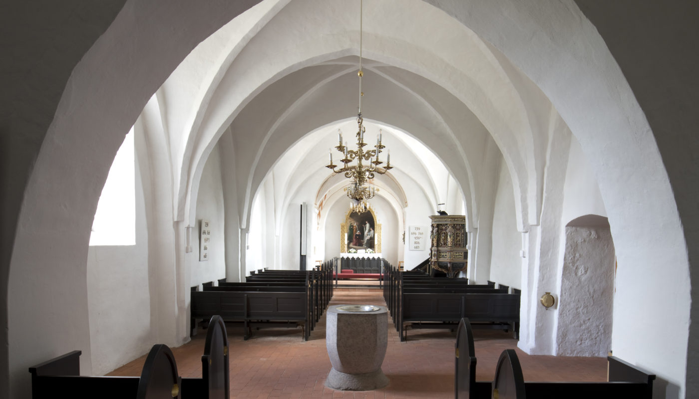 Blistrup Church interior Elgaard Architecture