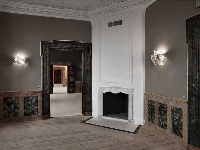 Frederiksberg Castle interior after restoration Elgaard Architecture