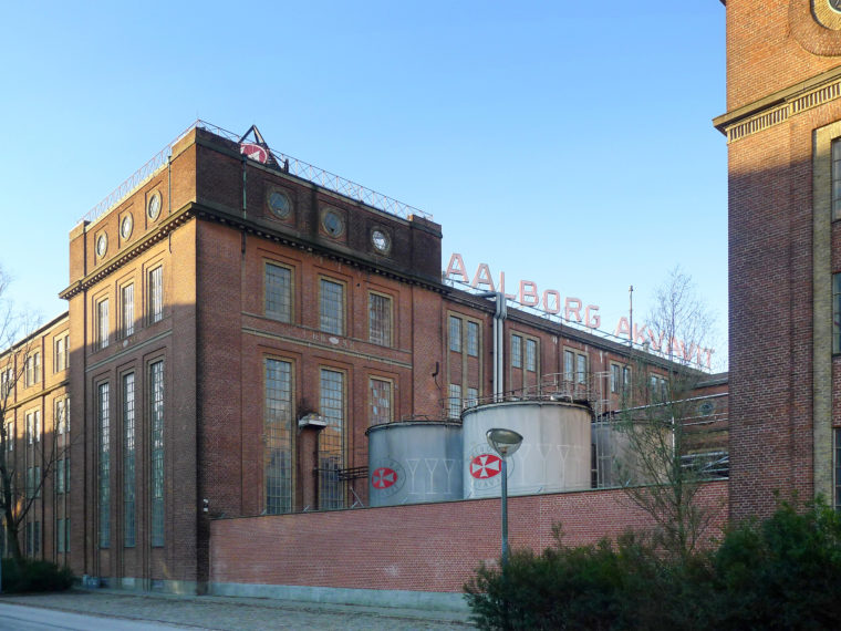 Aalborg Akvavit Distillery exterior Elgaard Architecture