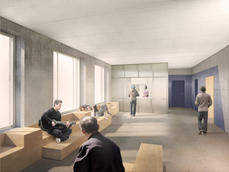 Mændenes Hjem Vesterbo København interiør sundhedsafdeling Elgaard Architecture
