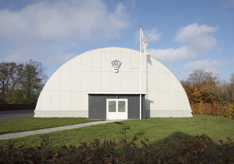 Haslev Hallerne Sports Hall D exterior Elgaard Architecture