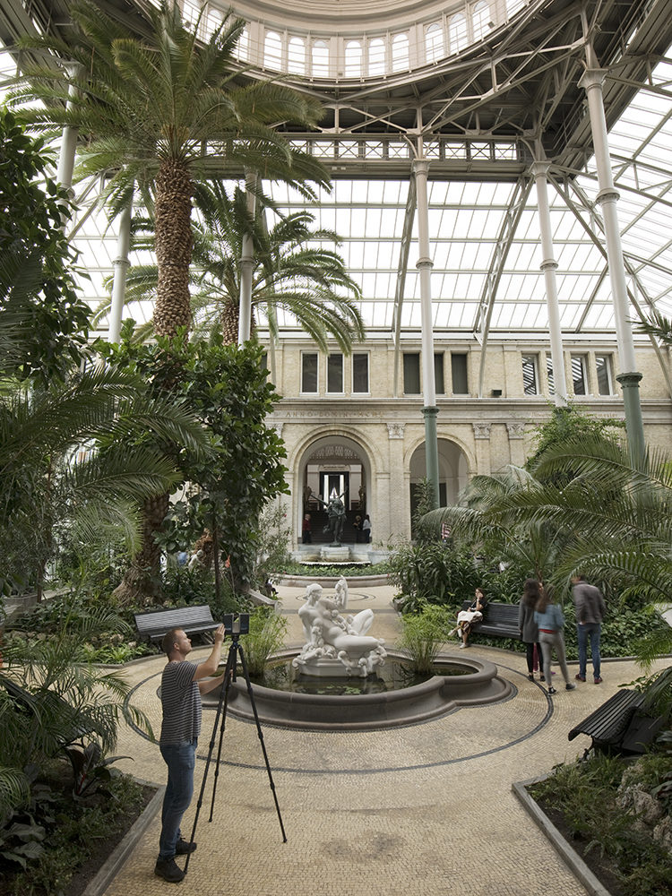 Ny Carlsberg Glyptotek Palmehaven interiør 3D-opmåling Elgaard Architecture