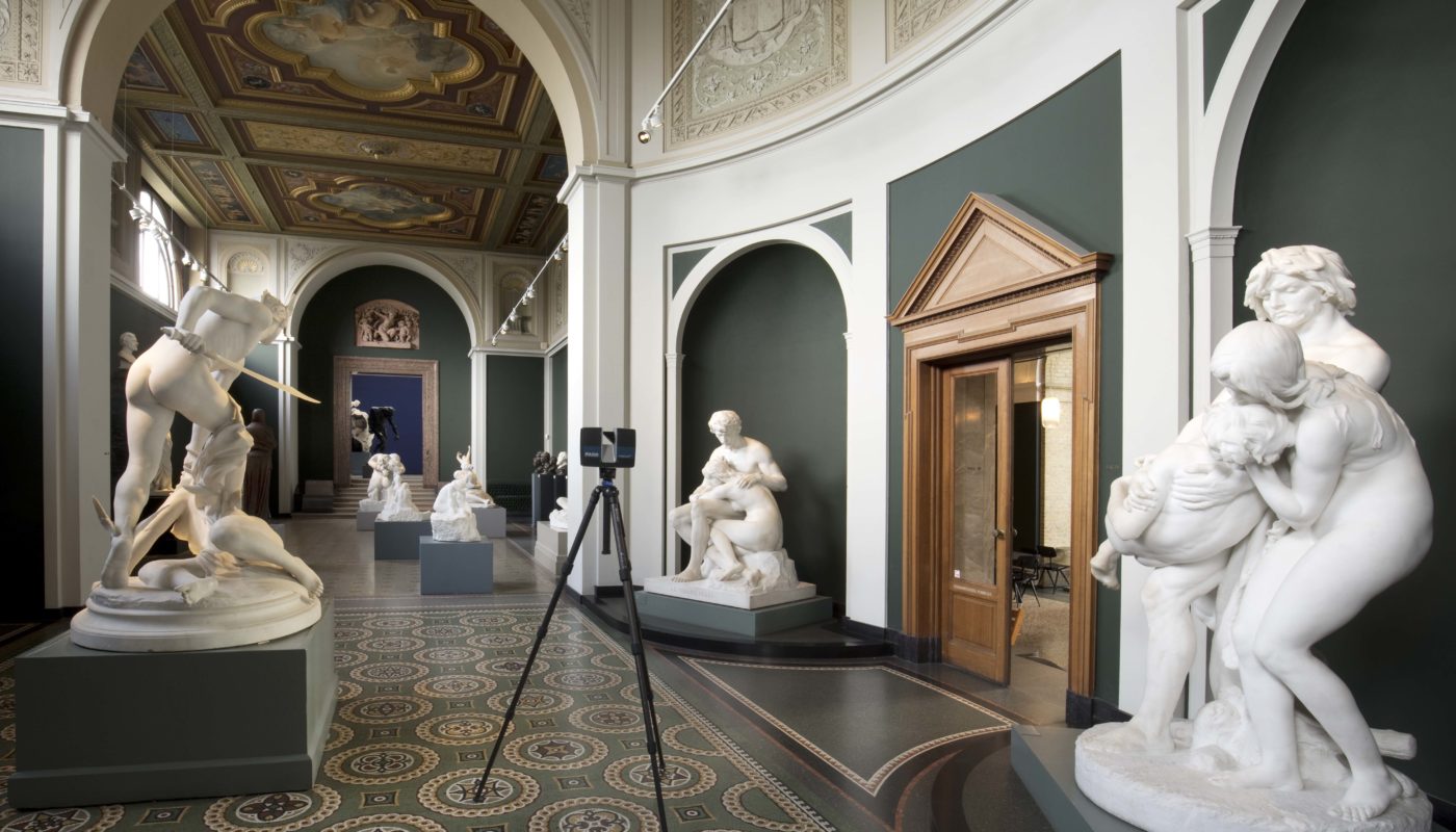 Ny Carlsberg Glyptotek interiør 3D-opmåling