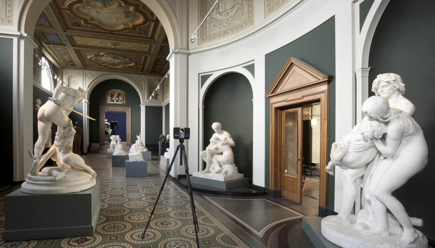 Ny Carlsberg Glyptotek København interiør 3D-opmåling Elgaard Architecture