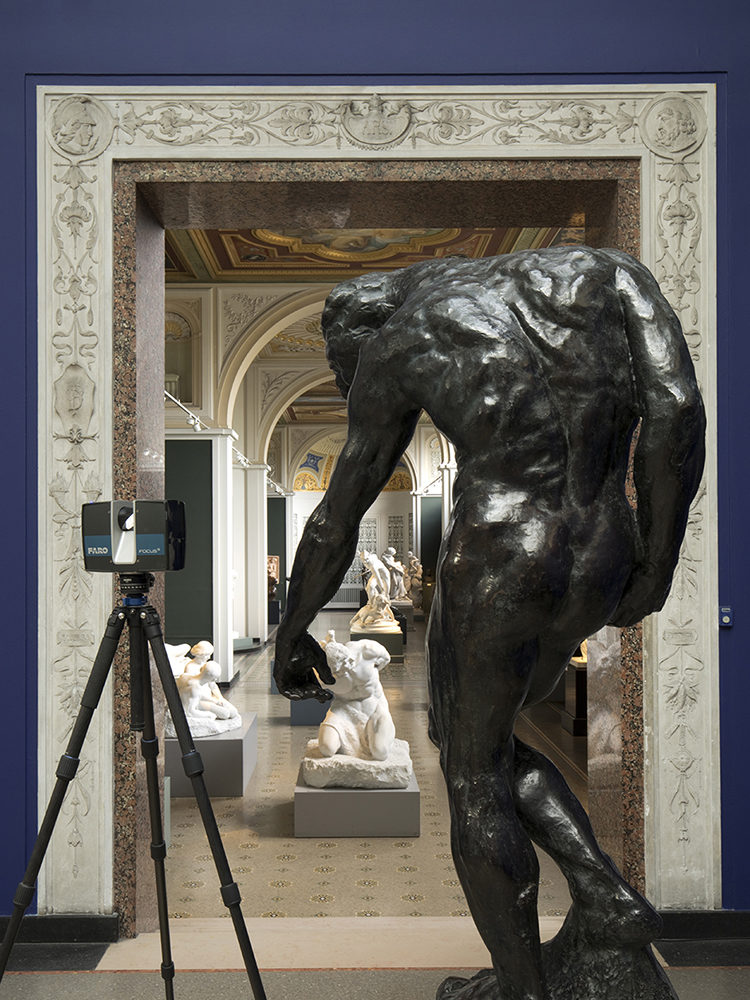 Ny Carlsberg Glyptotek interiør 3D-opmåling Elgaard Architecture