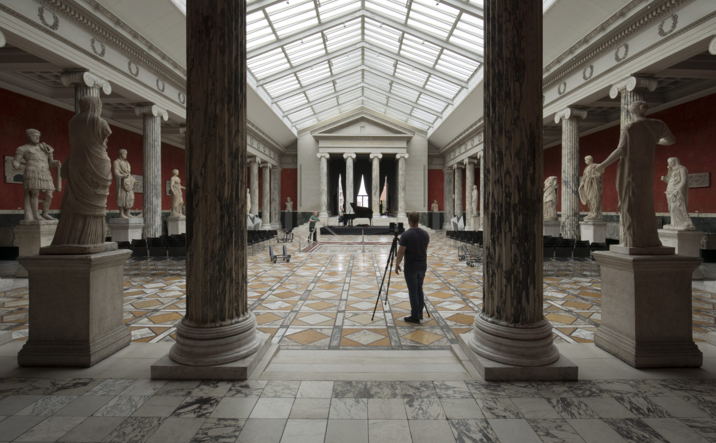 Ny Carlsberg Glyptotek interiør 3D-opmåling Elgaard Architecture