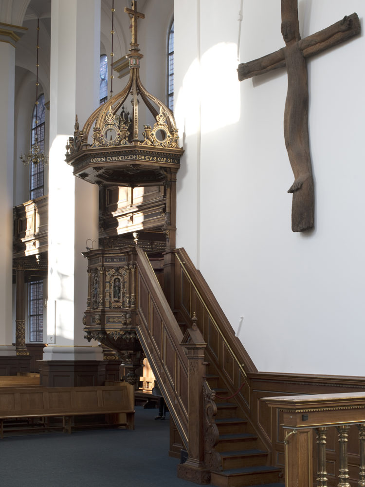 Helligaandskirken København prædikestol