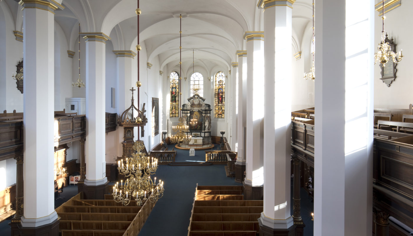 Helligaandskirken København interiør
