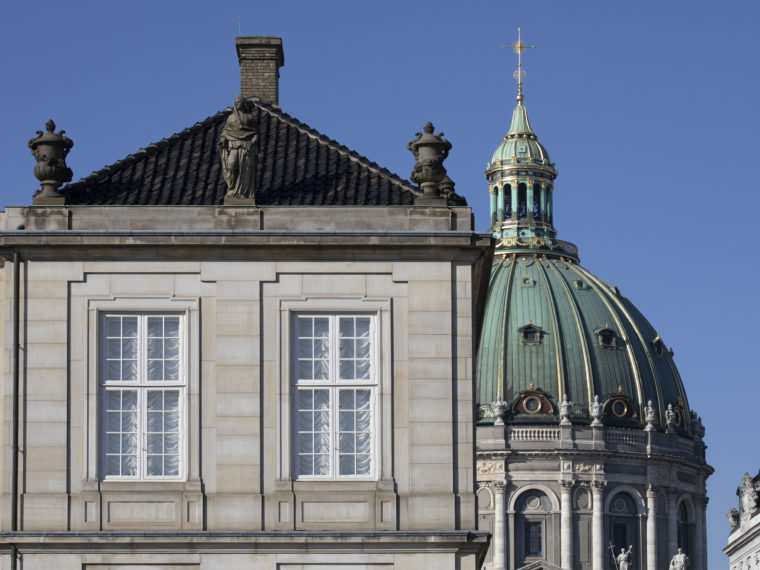 Amalienborg Palace exterior detail Elgaard Architecture