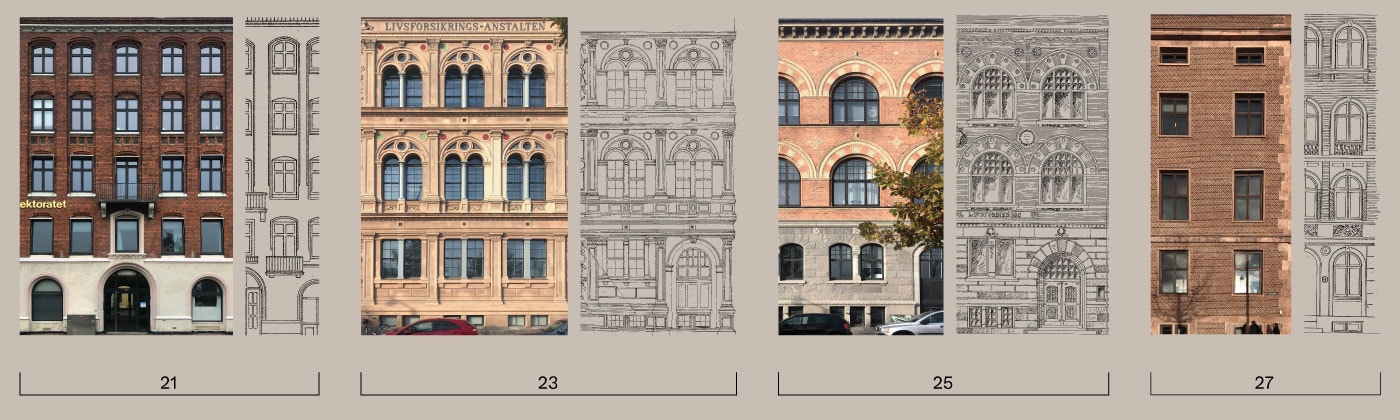 Havnegade 21-27 facader Elgaard Architecture