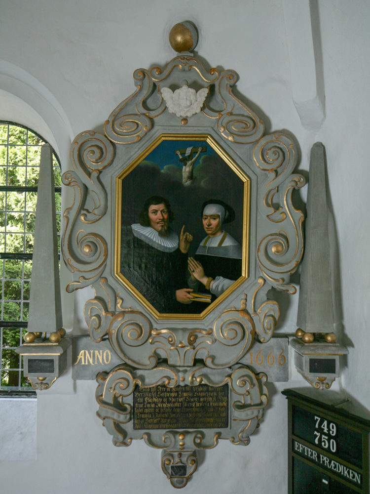 Gladsaxe Kirke epitafie