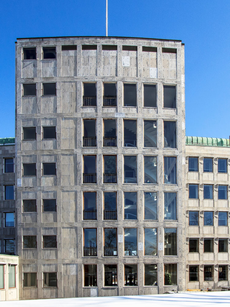 Lyngby Town Hall exterior Elgaard Architecture