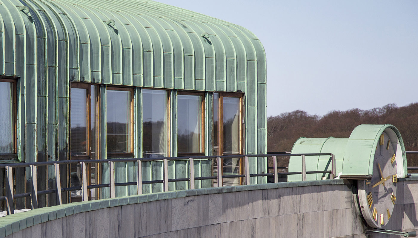 Lyngby Town Hall exterior Elgaard Architecture