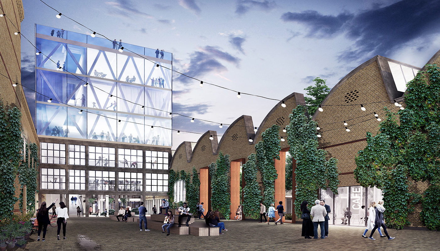 Willemoesgadekarréen Aarhus Kulturtårnet visualisering Elgaard Architecture