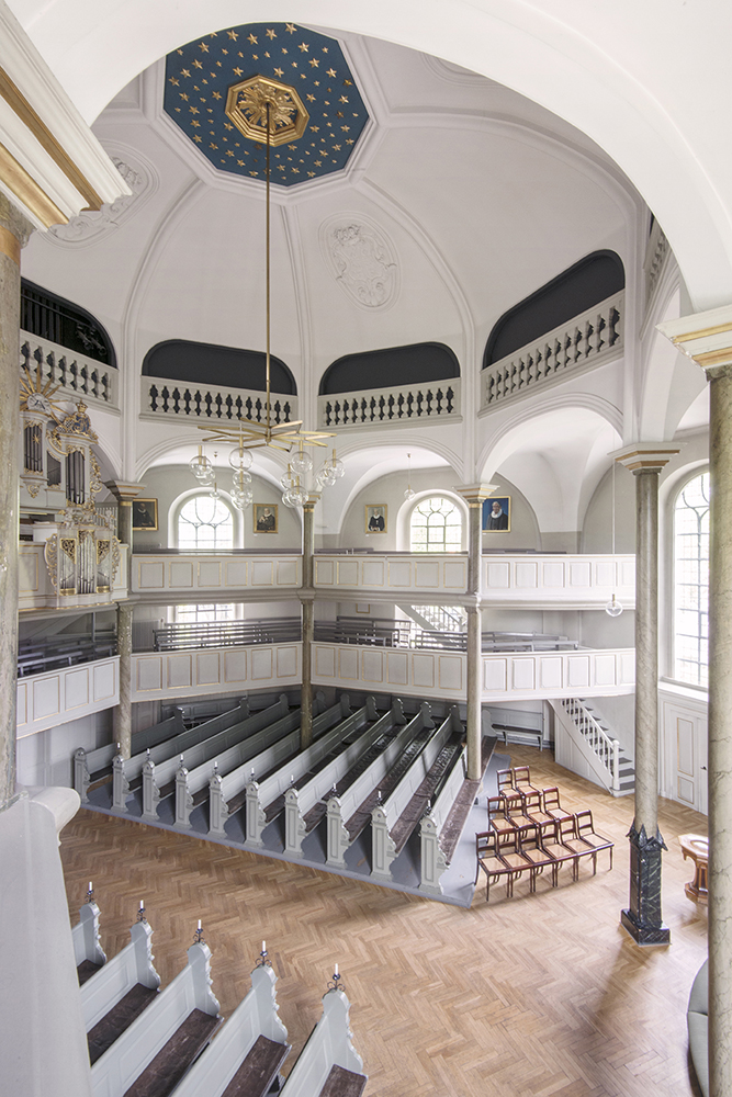 Frederiksberg Church before the restoration Elgaard Architecture