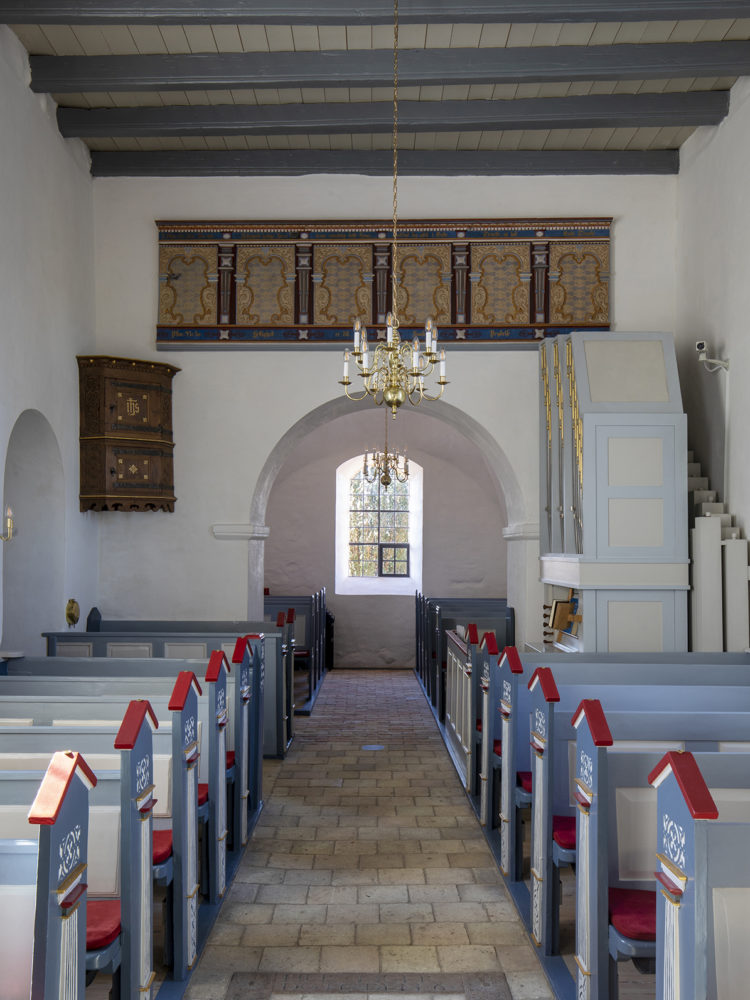 Veksø Kirke interiør