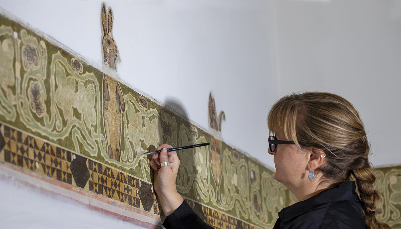 Vibensgaard Østerbro frieze conservation Elgaard Architecture